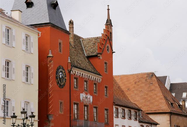 Radthaus in Haguenau/Elsass