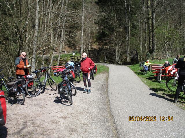 Paus bei der "Tour de Murg".