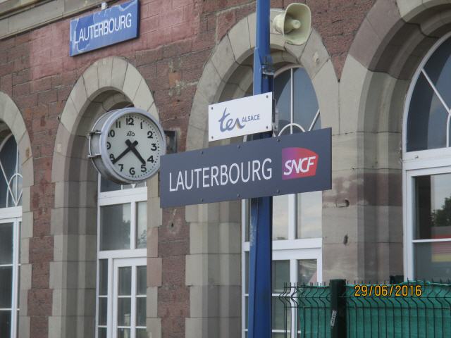 Bahnhof Lauterbourg/Elsass