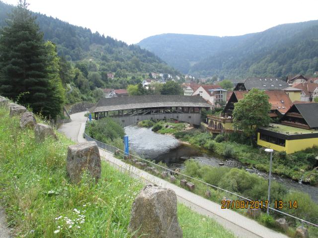 Historische Brücke in Forbach