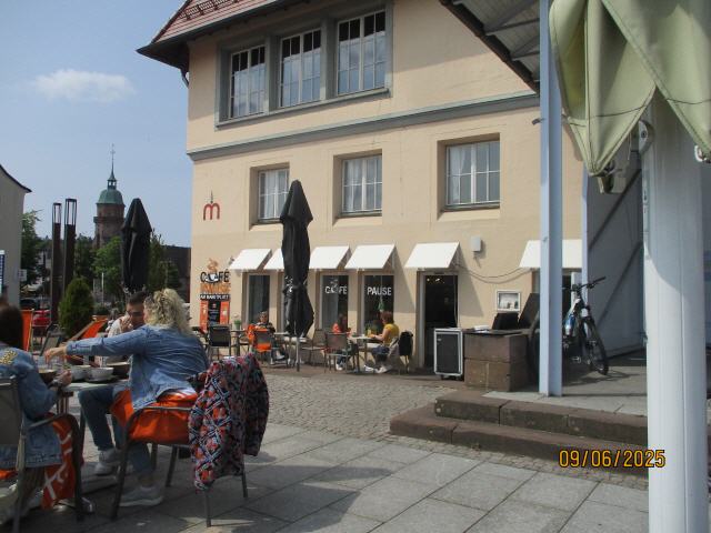 Kaffee Pause in Freudenstadt
