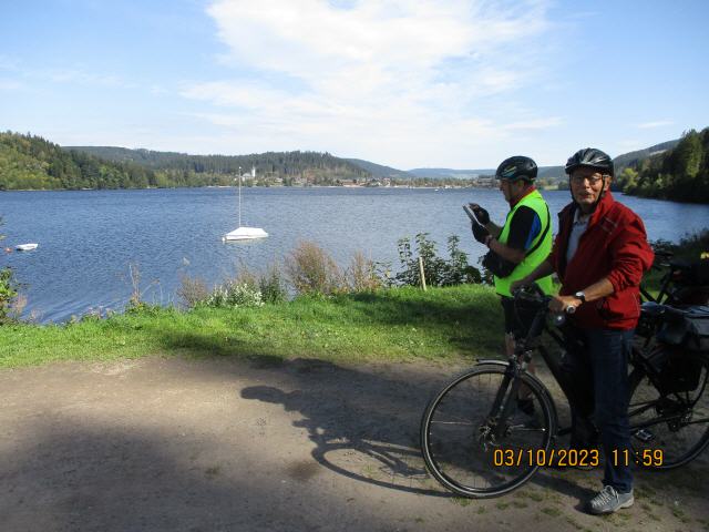 Der Schluchsee ist ein Stausee in der Gemeinde Schluchsee bei St. Blasien im Landkreis Breisgau-Hochschwarzwald in Baden-W&uuml;rttemberg. Er liegt s&uuml;d&ouml;stlich des Titisees und ist, nach dem Bodensee, der zweitgr&ouml;&szlig;te See in Baden-W&uuml;rttemberg.