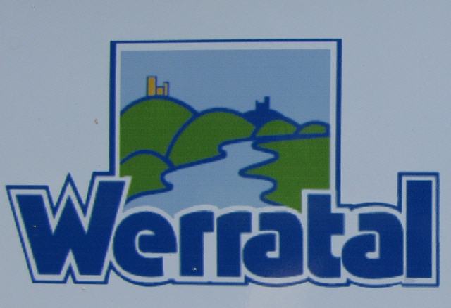 Wegweiser "Werra Tal Radweg"